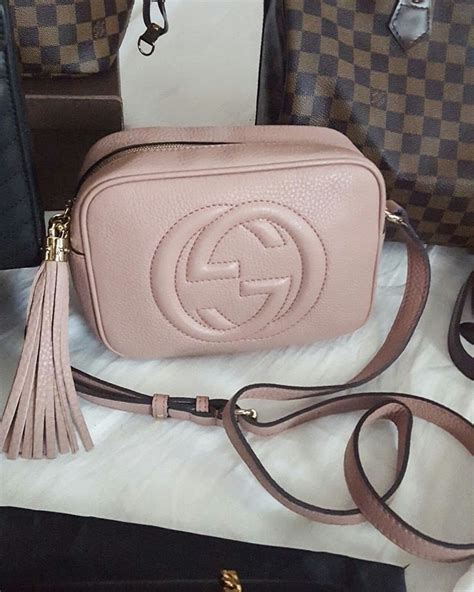 gucci soho bag rosa beige|Gucci disco bag red.